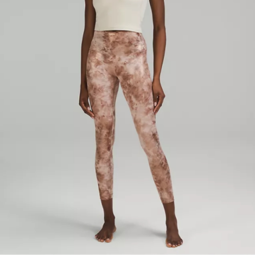 lululemon Align HR 25" legging in Shine DYMS sz 10 - Picture 3 of 5